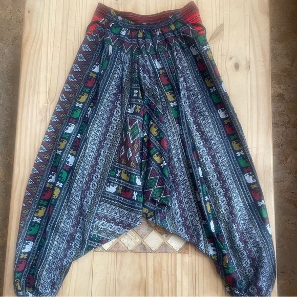 Boutique Boho/Hippie Harem/Drop Crotch Pants - Picture 6 of 12